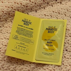 Isle of Paradise Brilliantly Bright Body Polish Sample